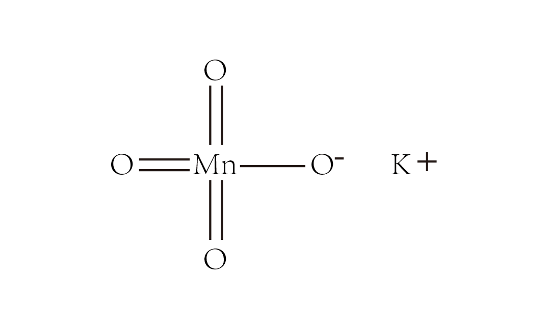 高錳酸鉀結(jié)構(gòu)式